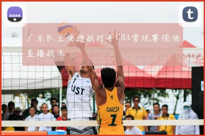 广东队主场迎战对手CBA常规赛现场直播战况